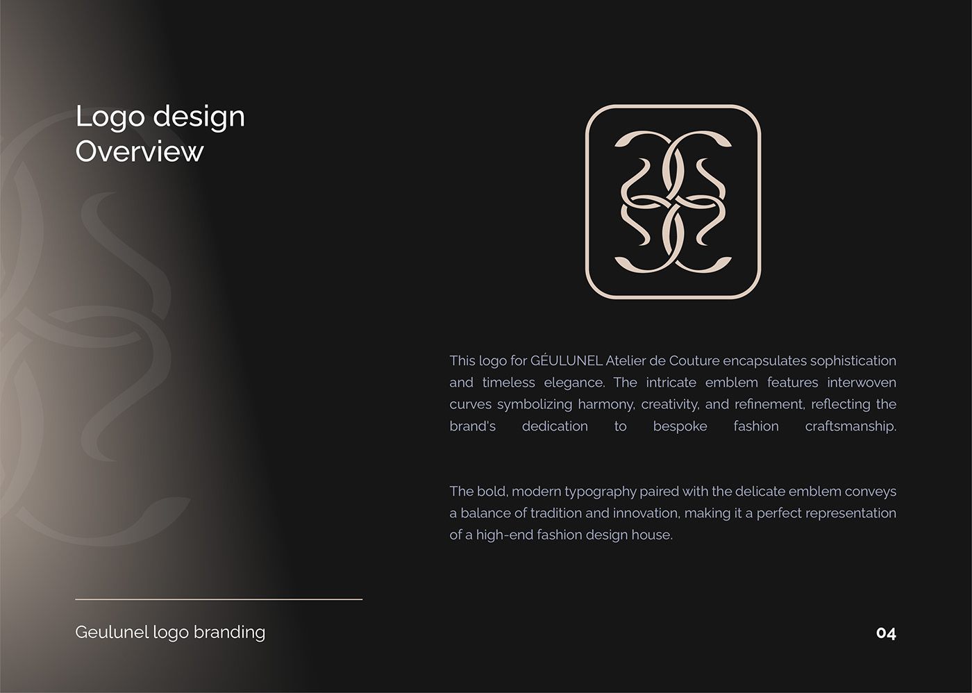 Géulunel logo design overview